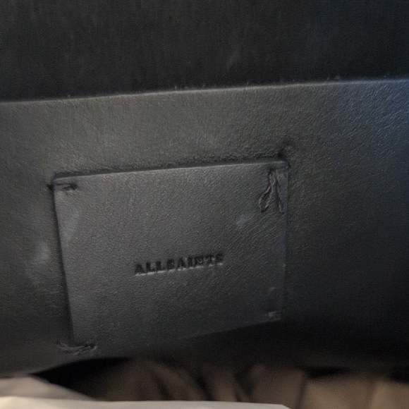 All Saints Midnight Black Shoulder Bag - Picture 10 of 12